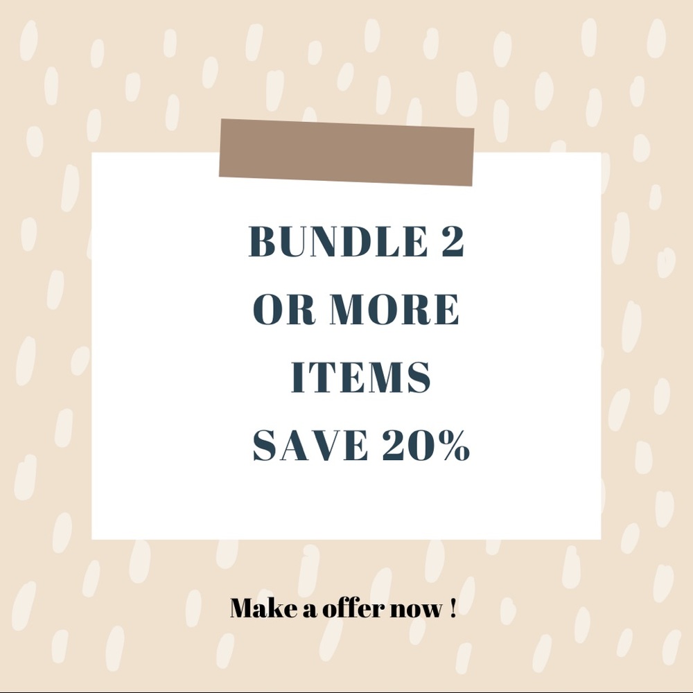 Bundle & save!!